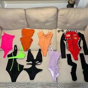 Body suit / one piece bathing suit bundle